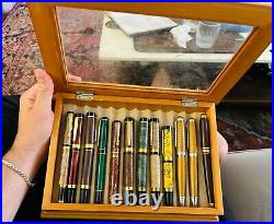 12 Vintage Lot of Ballpoint Pens Retro, Colibi, Reflections, etc. (Mixed Lot)