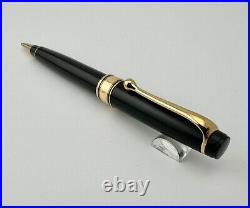 Aurora Optima Black Gold Trim Ballpoint Pen