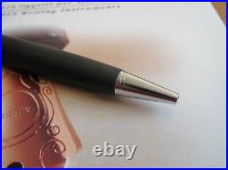 Aurora Talentum Black rubberized resin ballpoint pen D31 MINT