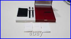 Cartier Diabolo Ballpoint Pen & Bifold Wallet Men's Set