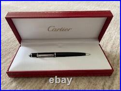 Cartier Mini Diabolo Ballpoint Pen with black ink NEW with box and papers