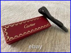 Cartier Mini Diabolo Ballpoint Pen with black ink NEW with box and papers