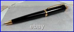 Cartier R De Cartier Black Composite Gold Plated Ballpoint Pen ST240005