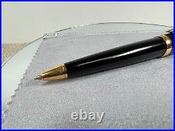 Cartier R De Cartier Black Composite Gold Plated Ballpoint Pen ST240005