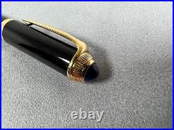 Cartier R De Cartier Black Composite Gold Plated Ballpoint Pen ST240005