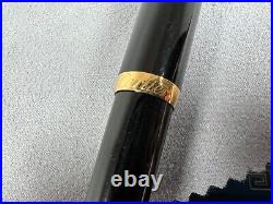 Cartier R De Cartier Black Composite Gold Plated Ballpoint Pen ST240005