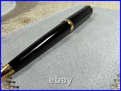 Cartier R De Cartier Black Composite Gold Plated Ballpoint Pen ST240005