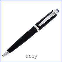 Cartier R De Cartier Black Resin Palladium Finish Ballpoint Pen