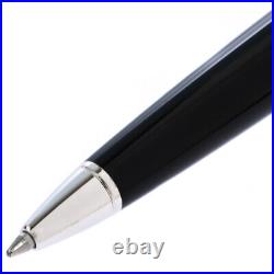 Cartier R De Cartier Black Resin Palladium Finish Ballpoint Pen