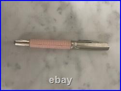 Chopard Ball Point Pink Resin Palladium Pen With Box