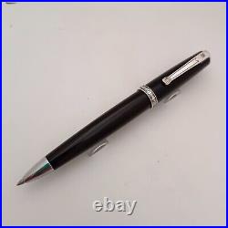 Curtis Black Resin Ballpoint pen with Sterling Silver Appointment in Australia