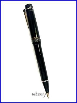 Delta What Else WE Aromatherapy Ball Point Pen, BLACK Resin VGC Italy RARE