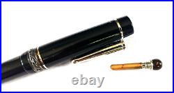 Delta What Else WE Aromatherapy Ball Point Pen, BLACK Resin VGC Italy RARE