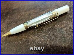 Discontinued Danitrio Brillante Ballpoint Pen Mother Of Pearl / Abalon