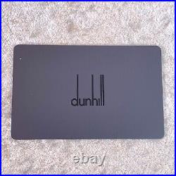 Dunhill Ballpoint Pen AD1800 Black Glitter Resin with Case & Card