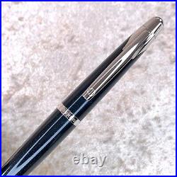 Dunhill Ballpoint Pen AD1800 Black Glitter Resin with Case & Card