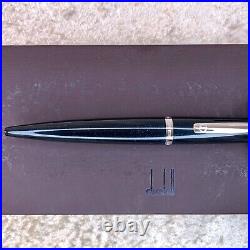 Dunhill Ballpoint Pen AD1800 Black Glitter Resin with Case & Card