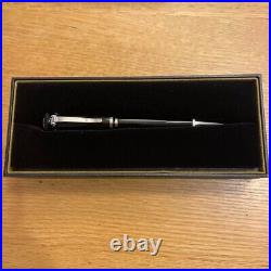 Dunhill Centuryman Ballpoint Pen Black Resin Unused Elegant Writing Instrument