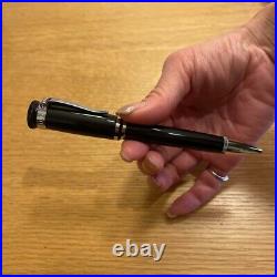 Dunhill Centuryman Ballpoint Pen Black Resin Unused Elegant Writing Instrument