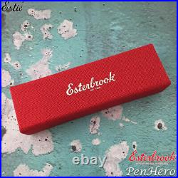 Esterbrook Estie Honeycomb Palladium Plate Trim Ballpoint Pen E439