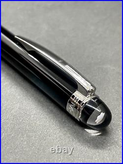 Excellent++ MONTBLANC StarWalker Black Resin Twist Ballpoint Pen