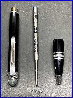 Excellent++, MONTBLANC StarWalker Black Resin Twist Ballpoint Pen