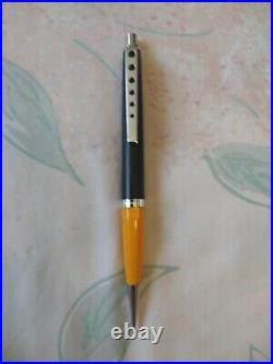 Genuine Montblanc Carrera Black & Yellow Plastic Ball Point Pen, Pencil Germany