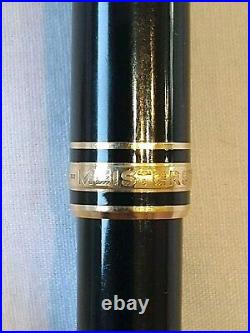 Genuine Montblanc Meister Stuck Black Resin Ball Point Pen Made In Germany #1