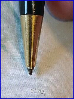 Genuine Montblanc Meister Stuck Black Resin Ball Point Pen Made In Germany #1