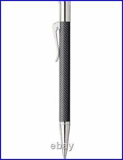 Graf Von Faber Castell Anthracite Guilloche Ciselé Ballpoint Pen (#146730)