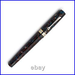 Leonardo La Piccolina Rollerball Pen in Classica Brown/Blue NEW in Box