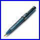 Leonardo-Momento-Zero-Ballpoint-Pen-in-Blue-Hawaii-Gold-Trim-NEW-in-Box-01-fvy