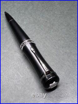 MONTBLANC Bonheur Boyfriend Precious Resin Black 118499 Twist Ballpoint Pen