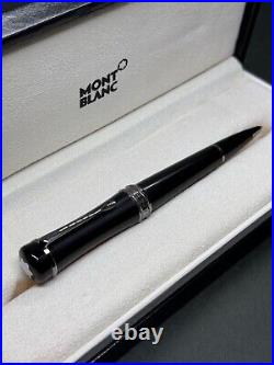 MONTBLANC Bonheur Boyfriend Precious Resin Black 118499 Twist Ballpoint Pen