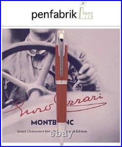 MONTBLANC Great Characters Enzo Ferrari Ballpoint Pen 127176 New