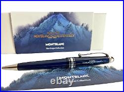 MONTBLANC MEISTERSTÜCK 100Y The Origin Collection BLUE mid size ballpoint