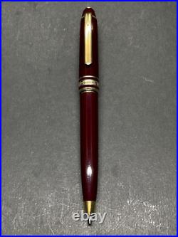 MONTBLANC MEISTERSTUCK 116 MOZART Burgundy Bordeaux GT Short Twist Ballpoint Pen