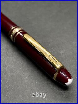 MONTBLANC MEISTERSTUCK 116 MOZART Burgundy Bordeaux GT Short Twist Ballpoint Pen