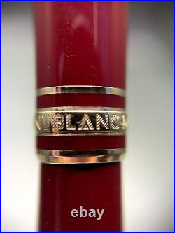 MONTBLANC MEISTERSTUCK 116 MOZART Burgundy Bordeaux GT Short Twist Ballpoint Pen