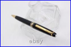 MONTBLANC MEISTERSTUCK 164-Precious BLACK Resin & GOLD-BALLPOINT PEN-From 2000's