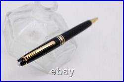 MONTBLANC MEISTERSTUCK 164-Precious BLACK Resin & GOLD-BALLPOINT PEN-From 2000's