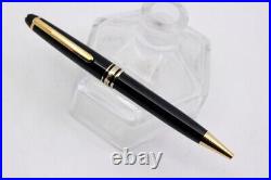 MONTBLANC MEISTERSTUCK 164-Precious BLACK Resin & GOLD-BALLPOINT PEN-From 2000's