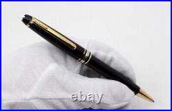 MONTBLANC MEISTERSTUCK 164-Precious BLACK Resin & GOLD-BALLPOINT PEN-From 2000's