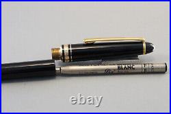 MONTBLANC Meisterstück 164 Black Goldplated Ballpoint Pen. Pristine and GENUINE