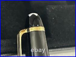 MONTBLANC Meisterstück 164 Gold Coating Classic Ballpoint Pen 10883