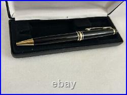 MONTBLANC Meisterstück 164 Gold Coating Classic Ballpoint Pen 10883