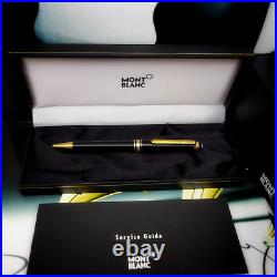 MONTBLANC Meisterstuck 75th Anniversary Classic Gold Plated Ballpoint Pen