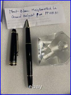 MONTBLANC Meisterstuck Le Grand Ballpoint Pen, Serial #PP1231311