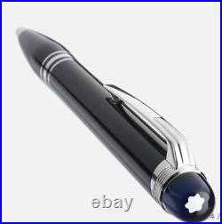 MONTBLANC STARWALKER BLACK PRECIOUS RESIN BALLPOINT PEN 118848 With Bonus Refills