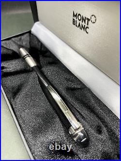 MONTBLANC StarWalker Doue 38012 Black Resin & Platinum Plate Twist Ballpoint Pen